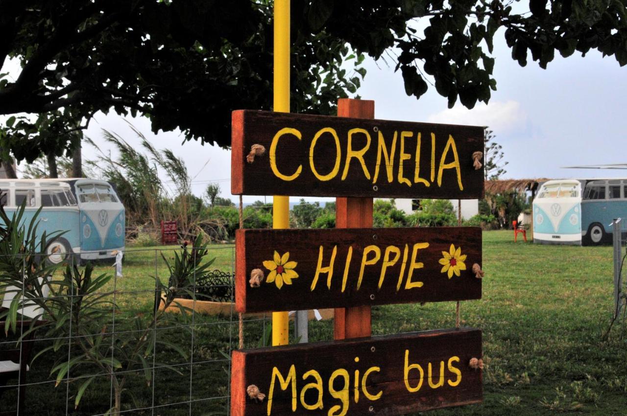 Villa Cornelia Hippie Magic Bus Kíssamos Exterior foto